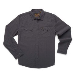 Howler Brothers Crosscut Snapshirt Men's in Midnight Chambray